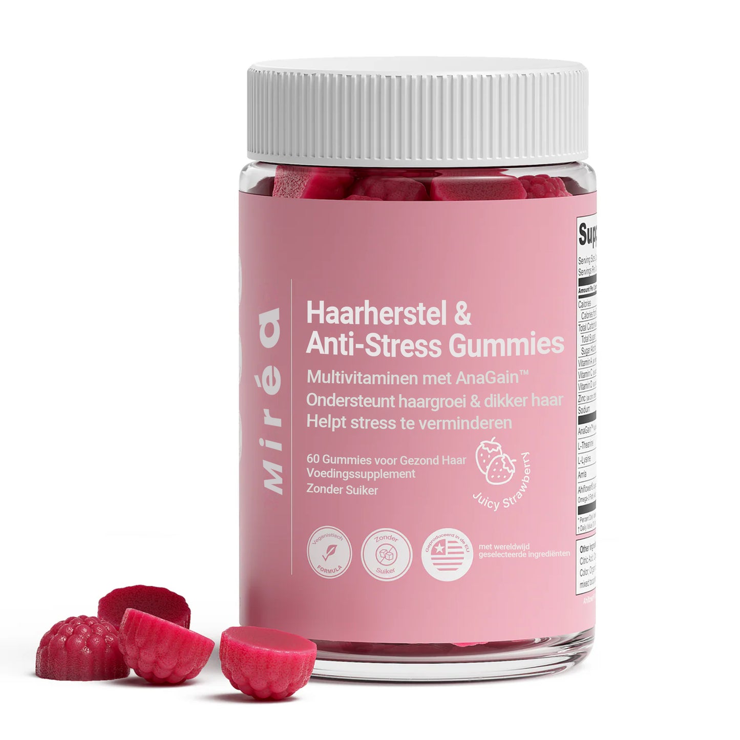60 Haargroei Gummies